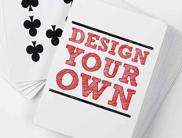Custom Blank Poker Playing Cards for Writing Drawing DIY Game - China Blank  Playing Card and Blank Card price