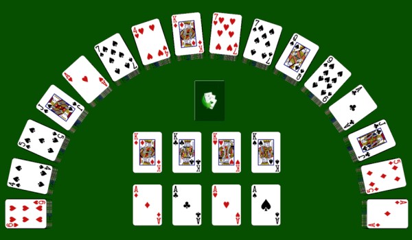 Play Double Klondike Solitaire - Two Deck Card Game