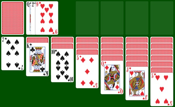 solitaire card game