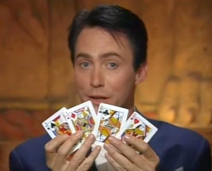 lance burton card trick