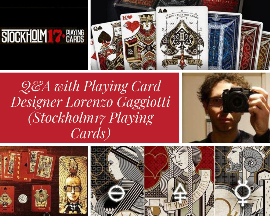 Q&A with Playing Card Designer Lorenzo Gaggiotti (Stockholm17) –