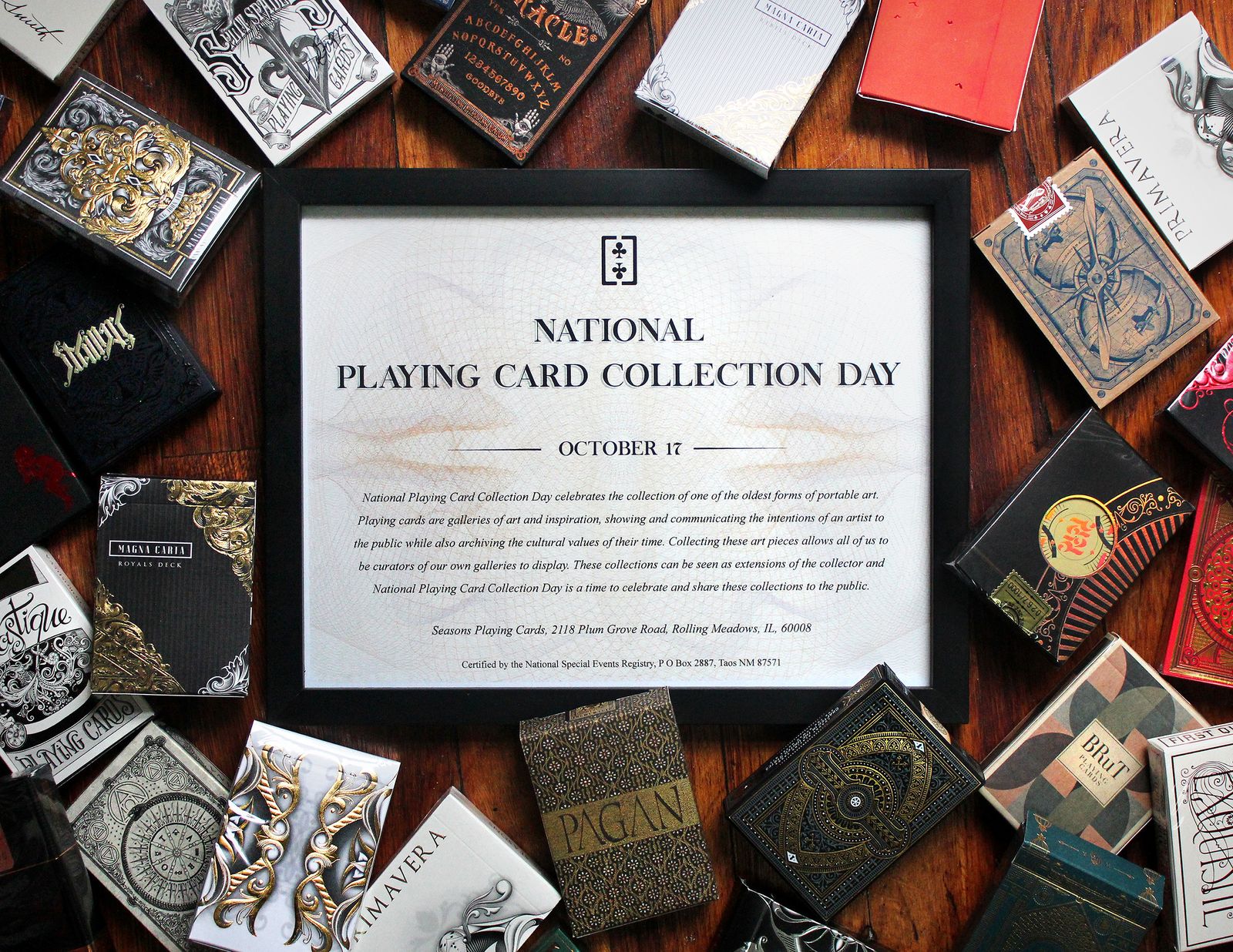 National Playing Card Collection Day
