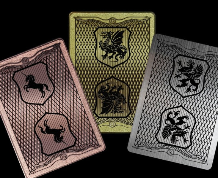 Vintage Las Vegas Playing Cards Original Tin Deck of Cards 
