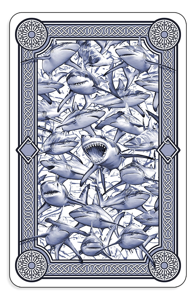 Sharks - 3D Playing Cards