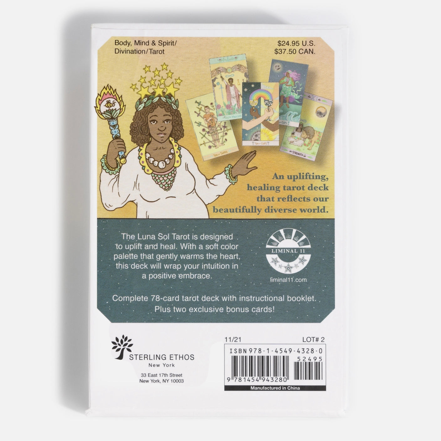 Luna Sol Tarot Deck - Multicultural and Inspiring