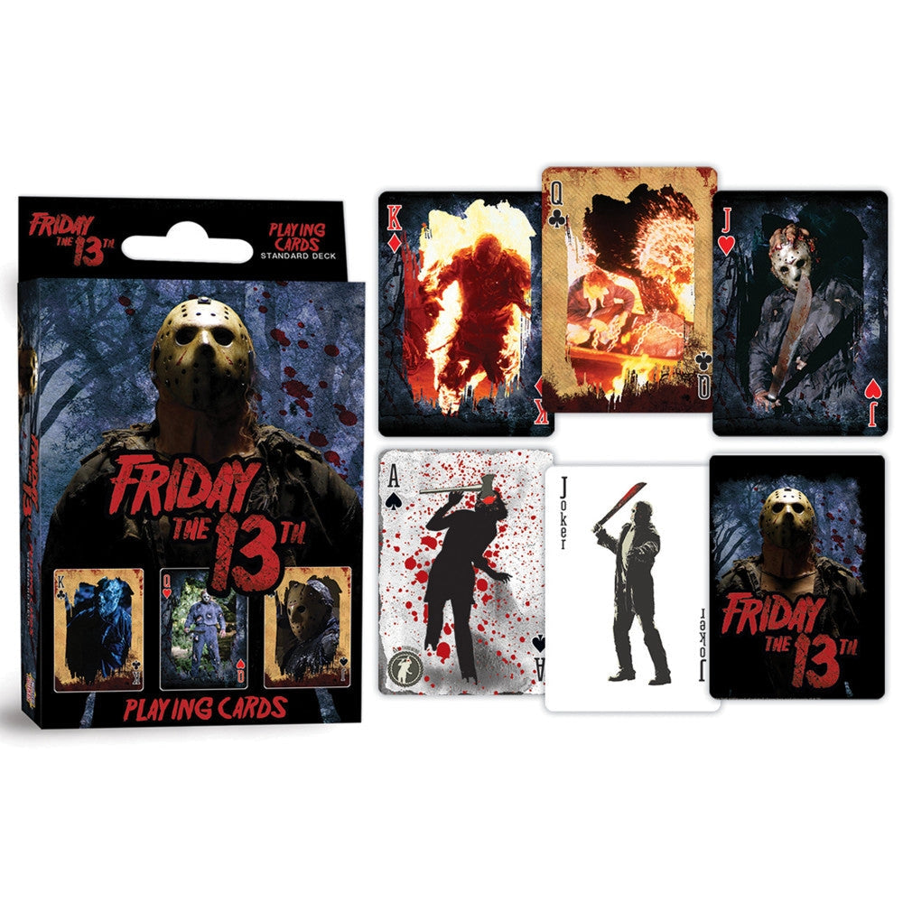 Friday the 13th Playing Cards by Masterpieces