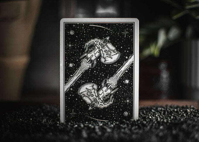 PlayingCardDecks.com-Space Pizza Marked Playing Cards WJPC