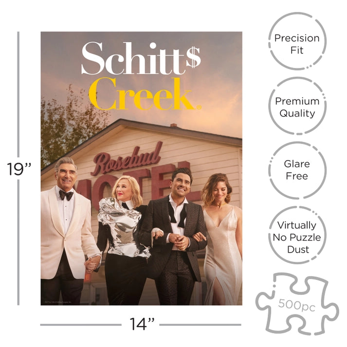 Schitt's Creek Cast 500 Piece Jigsaw Puzzle