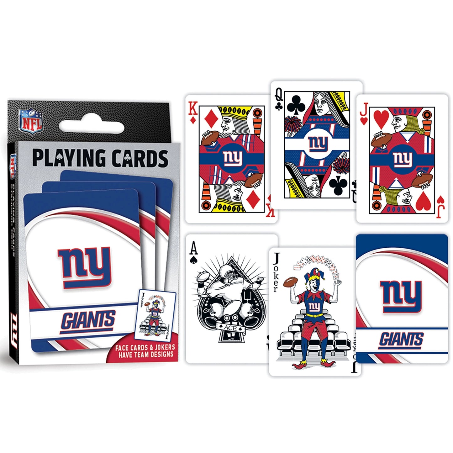 New York Giants Playing Cards - Let's Go Giants!
