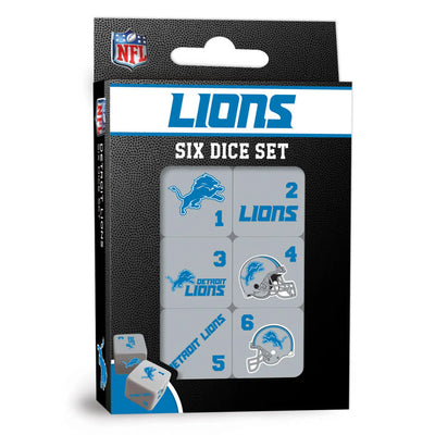 Detroit Lions Dice Set by Masterpieces
