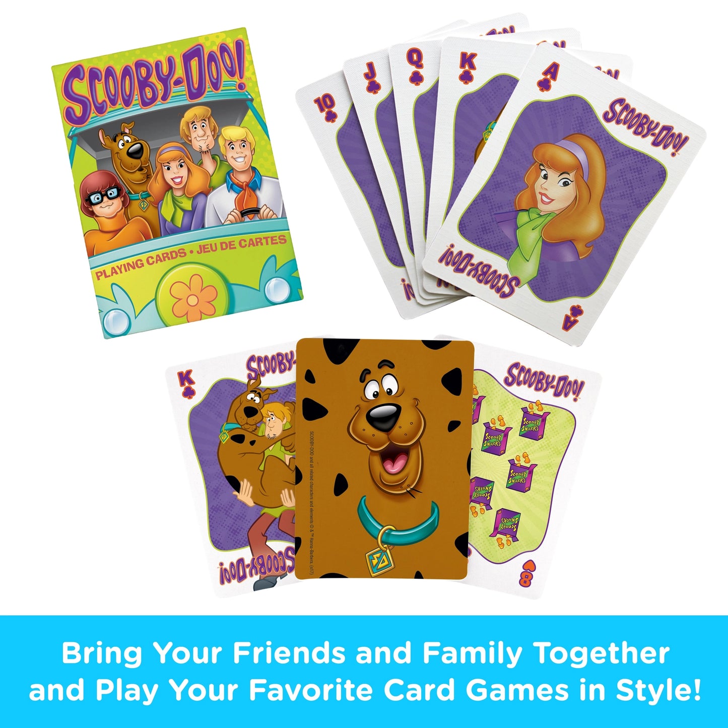 Scooby Doo Playing Cards - Hop Aboard the Mystery Machine by Aquarius