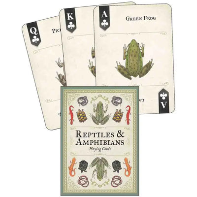 Reptiles & Amphibians Playing Cards