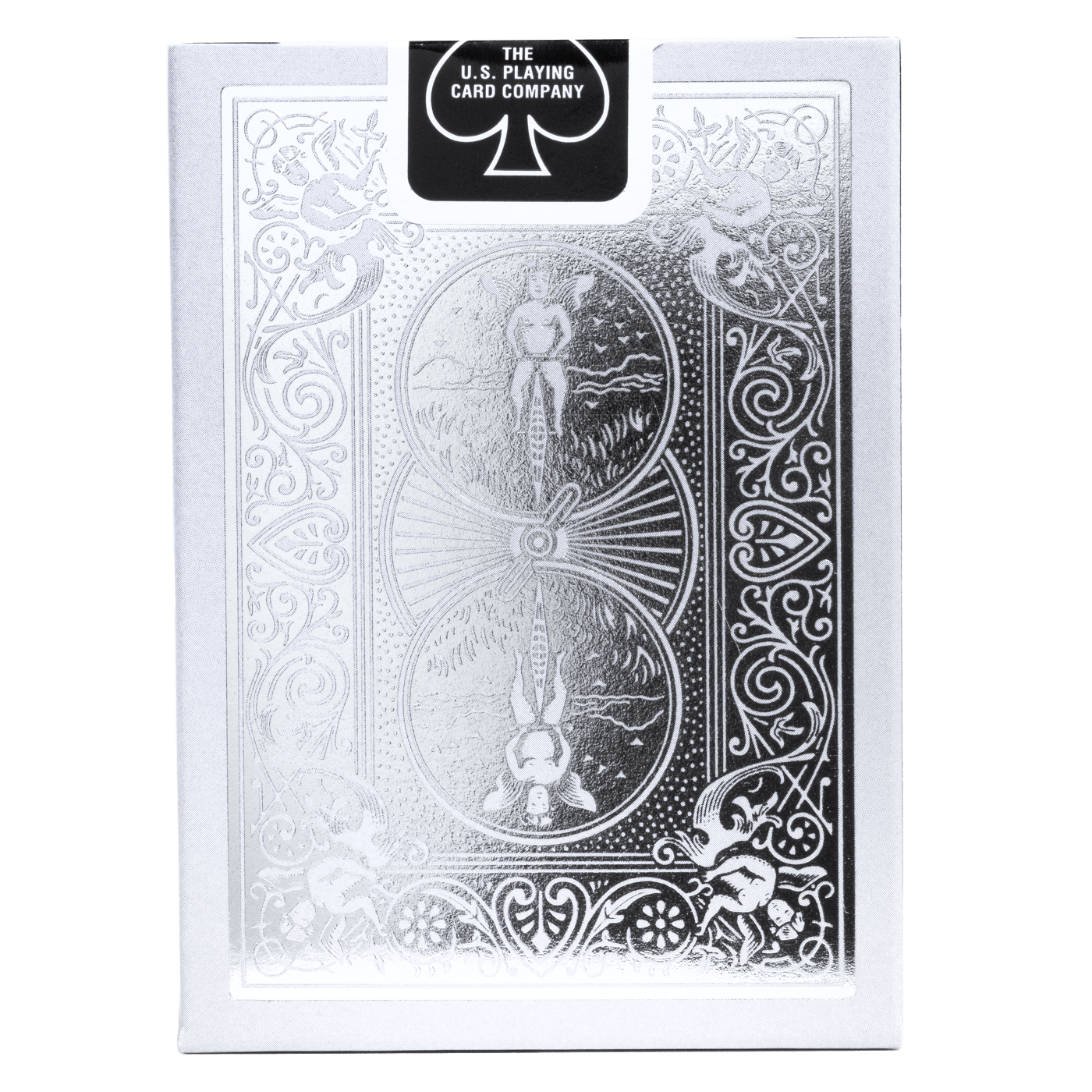 Metalluxe Silver Bicycle Playing Cards