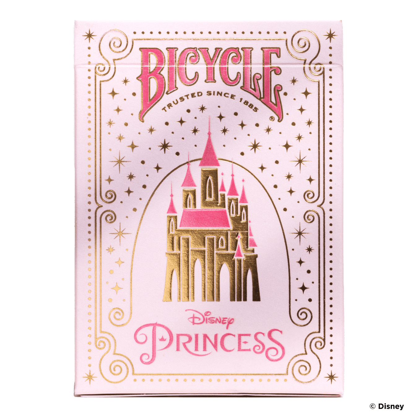 PlayingCardDecks.com-Disney Princess Inspired Pink Bicycle Playing Cards