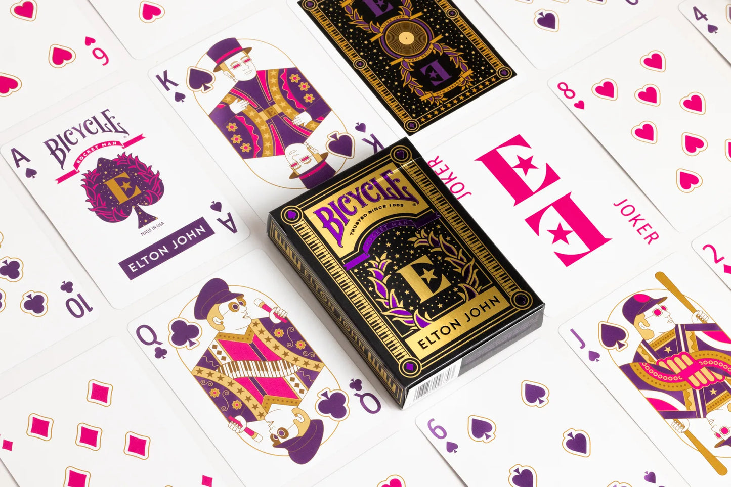 Elton John Playing Cards - By Bicycle and the Rocket Man Himself!