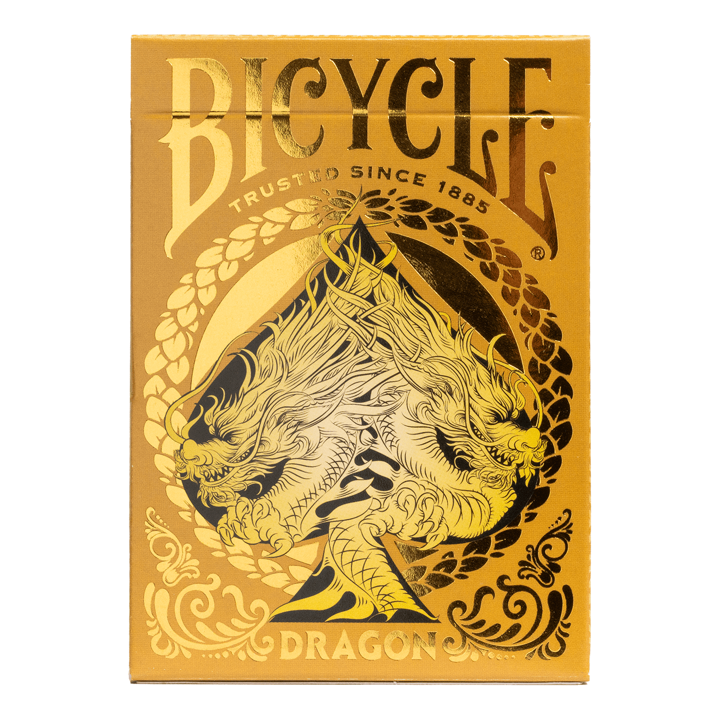 Bicycle Gold Dragon Playing Cards