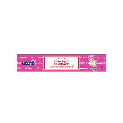 Satya - Love Spell Incense Sticks - 15 G.