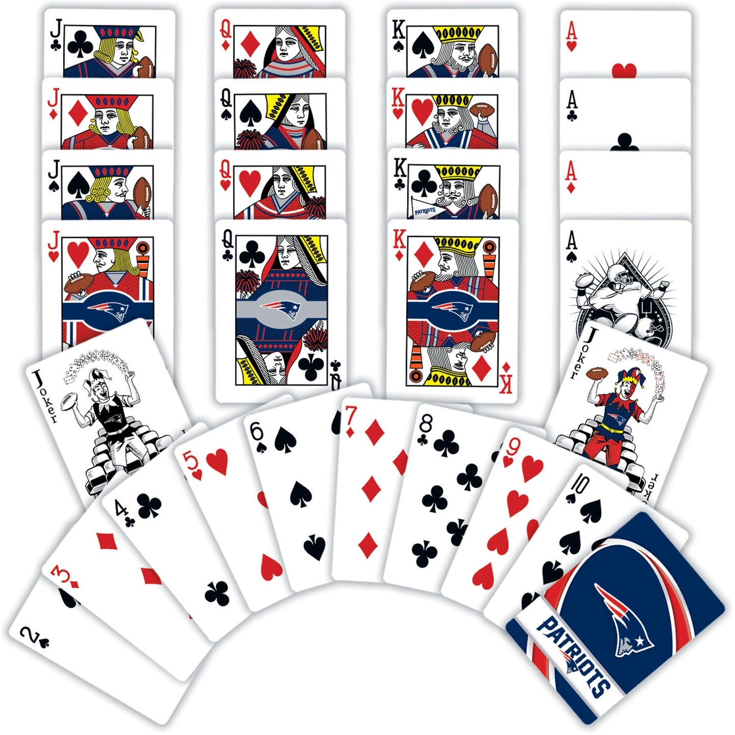 New England Patriots Playing Cards - Go Pats!