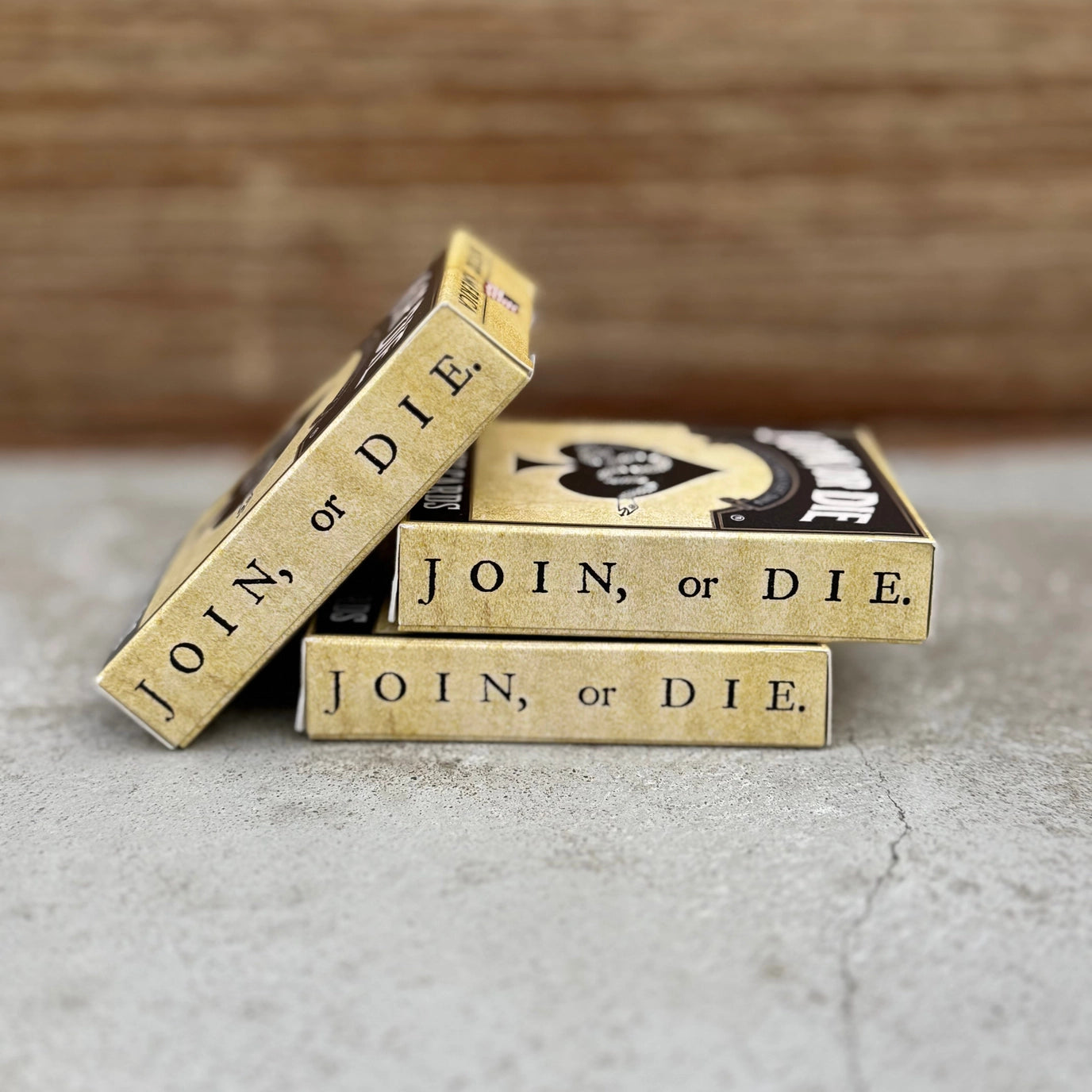 Join, or Die Playing Cards
