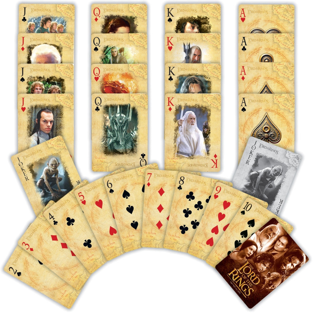 Lord of the Rings Playing Cards - 54 Card Deck by Masterpieces
