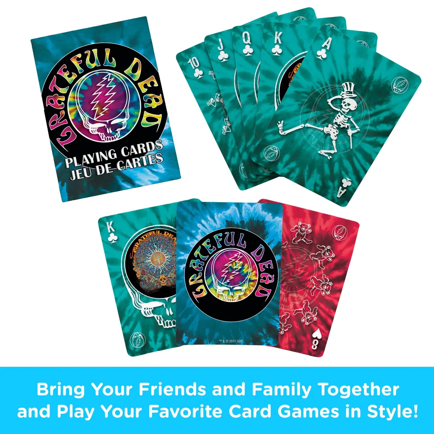 Grateful Dead Playing Cards by Aquarius - A Tribute to the Legendary Band