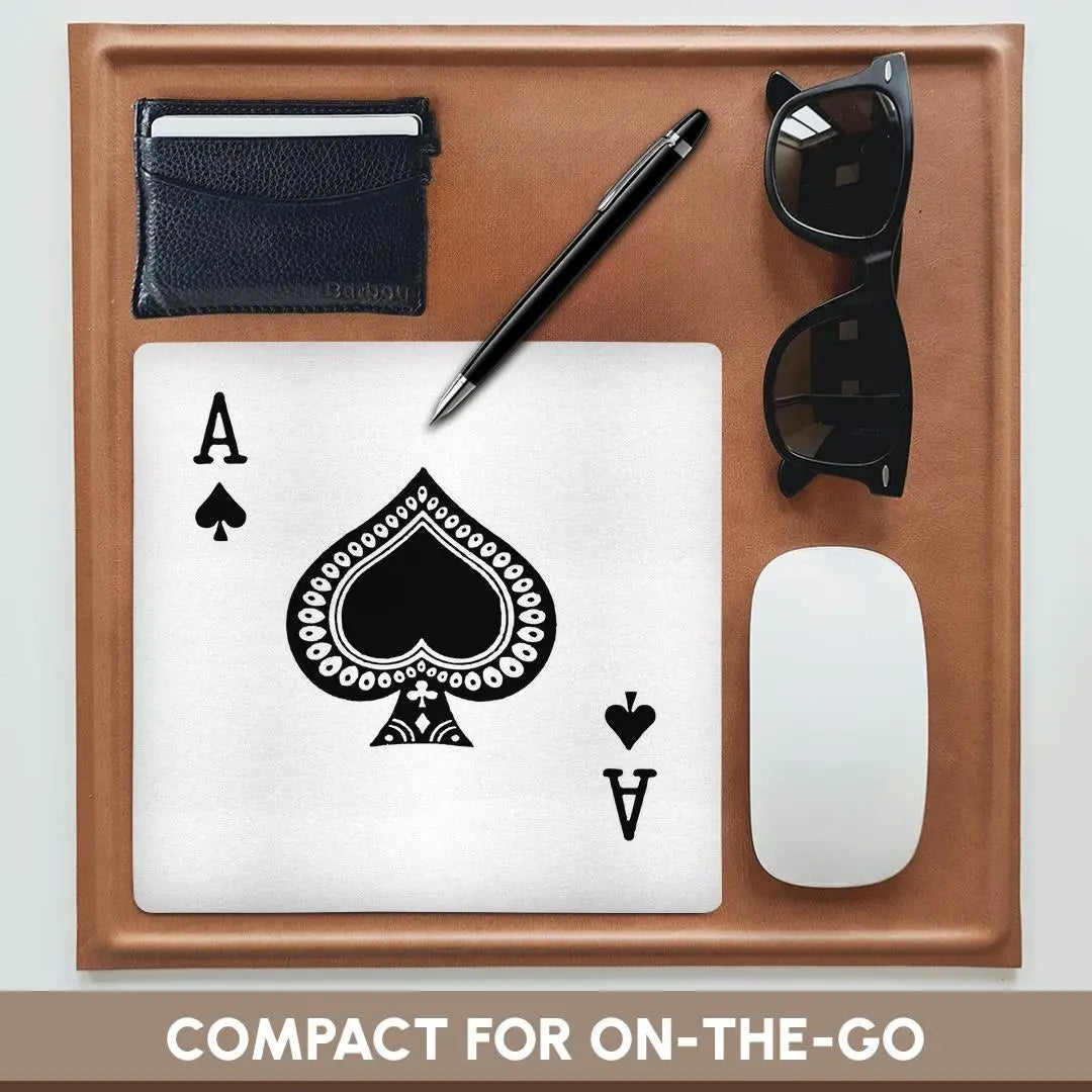 Ace of Spades Playing Card - Mouse Pad