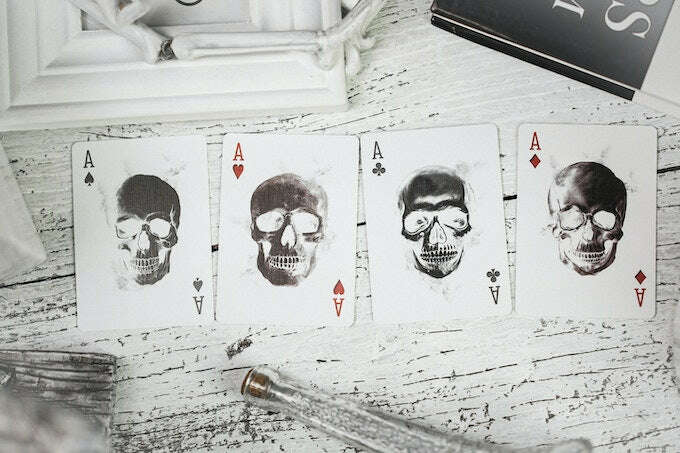 PlayingCardDecks.com-Dead Soul v2 Bicycle Playing Cards