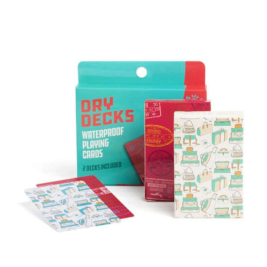 PlayingCardDecks.com-Travel Plastic Playing Cards 2 Deck Set