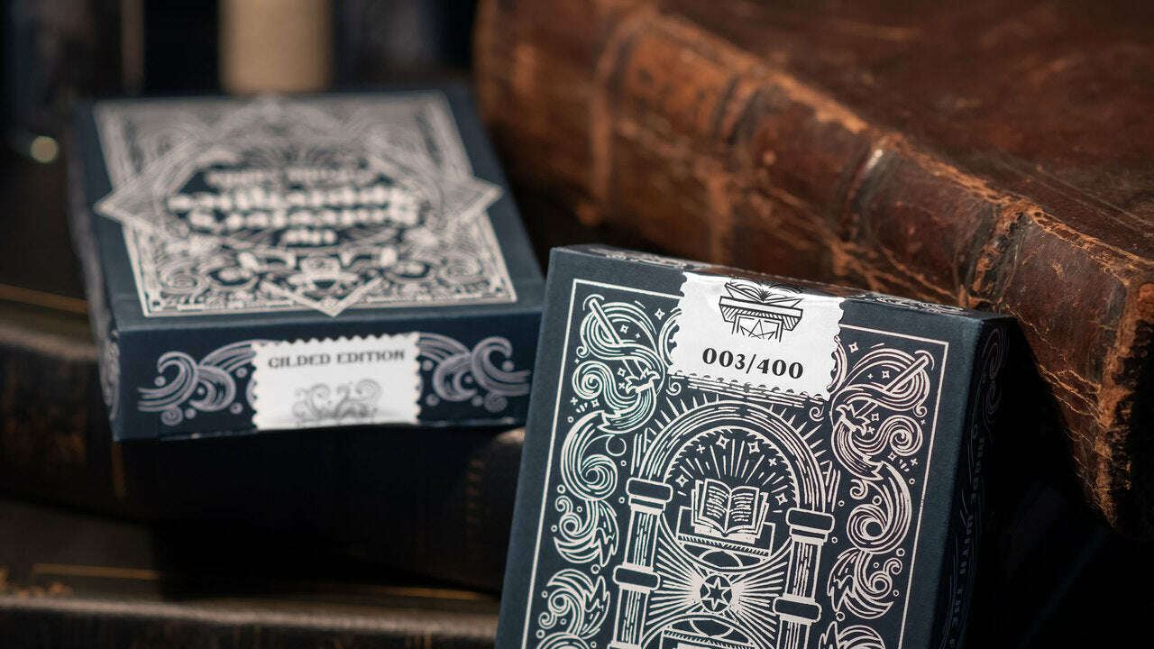 PlayingCardDecks.com-Sorcerer's Apprentice Gilded Marked Playing Cards