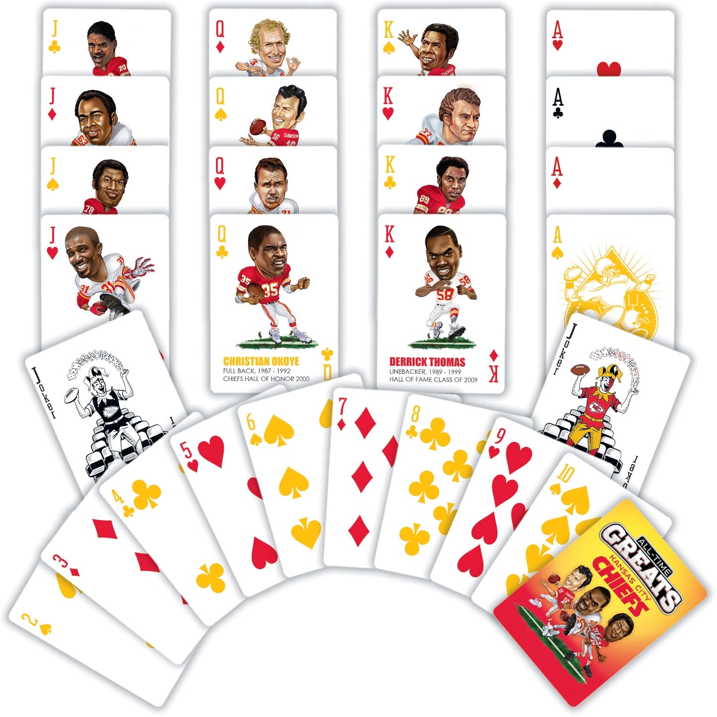 Kansas City Chiefs Playing Cards – #ChiefsKingdom