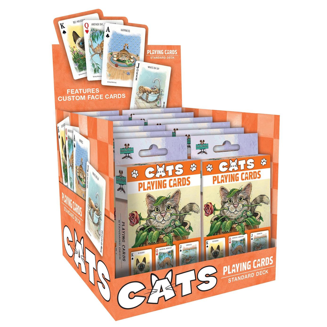 Cats Playing Cards by Masterpieces