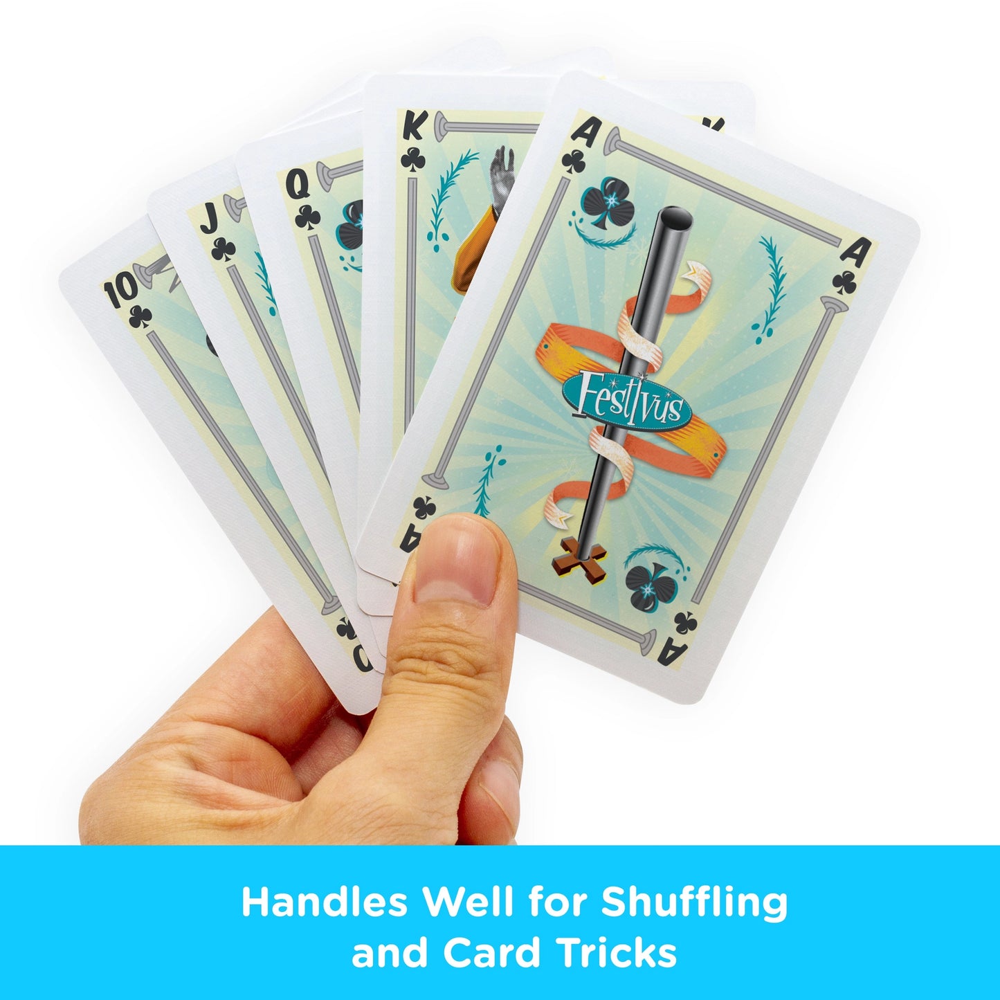 Seinfeld Festivus Playing Cards by Aquarius