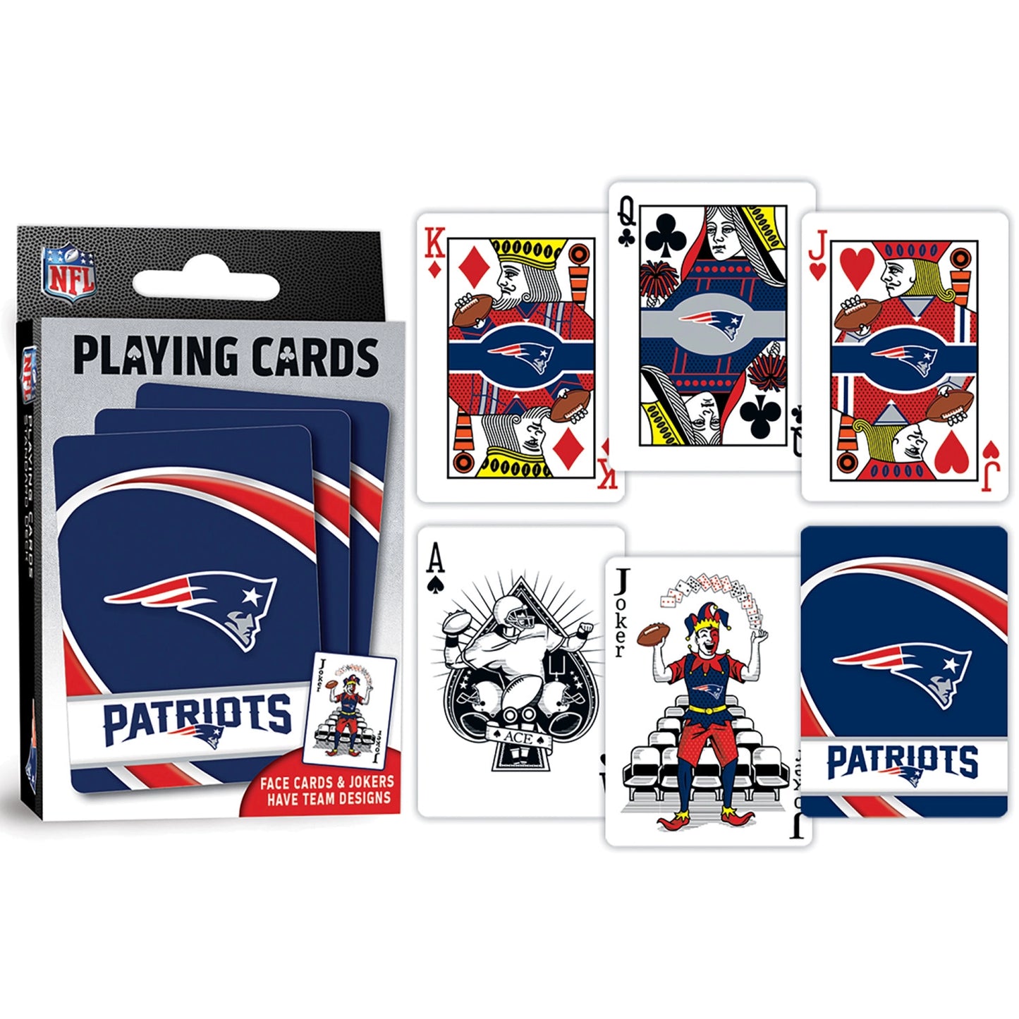 New England Patriots Playing Cards - Go Pats!