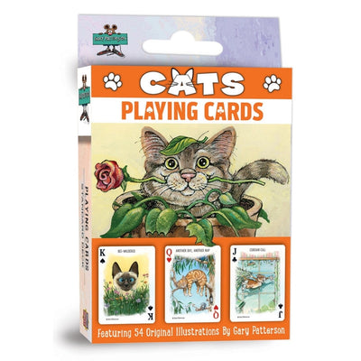Cats Playing Cards by Masterpieces