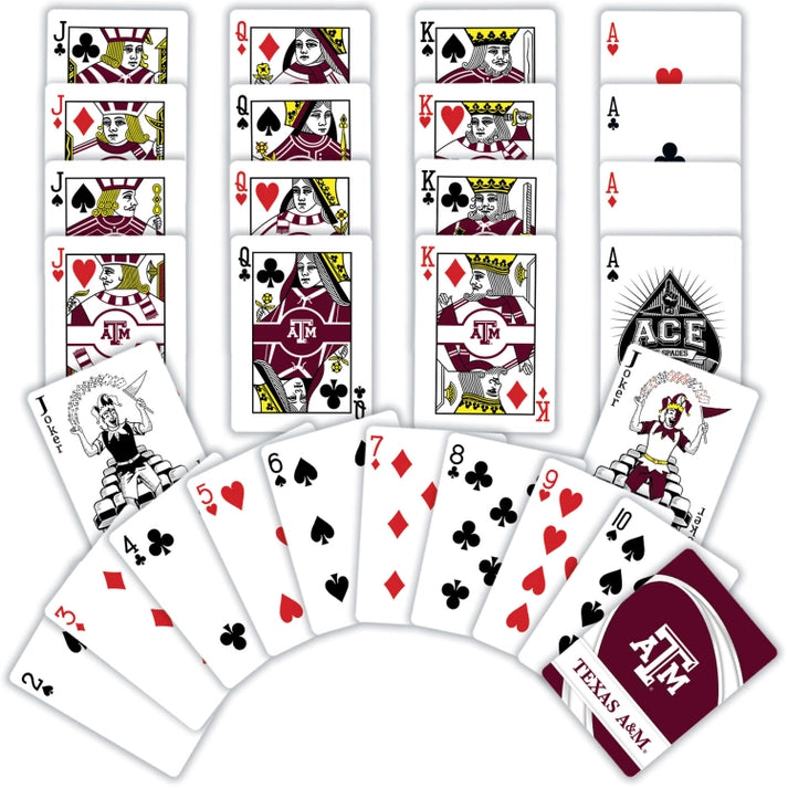 Texas A&M Aggies Playing Cards by Masterpieces
