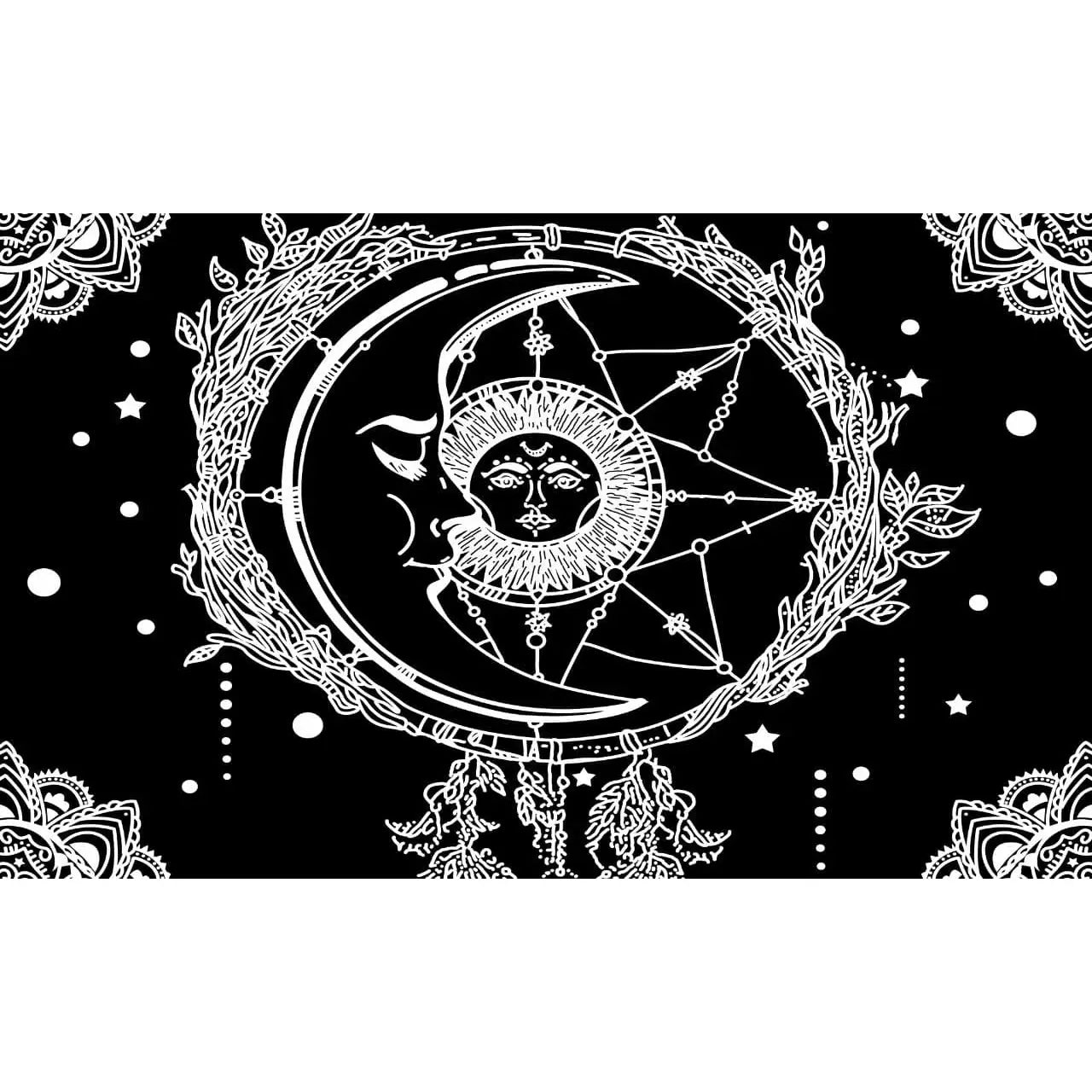 Sun Moon Dreamcatcher Tapestry