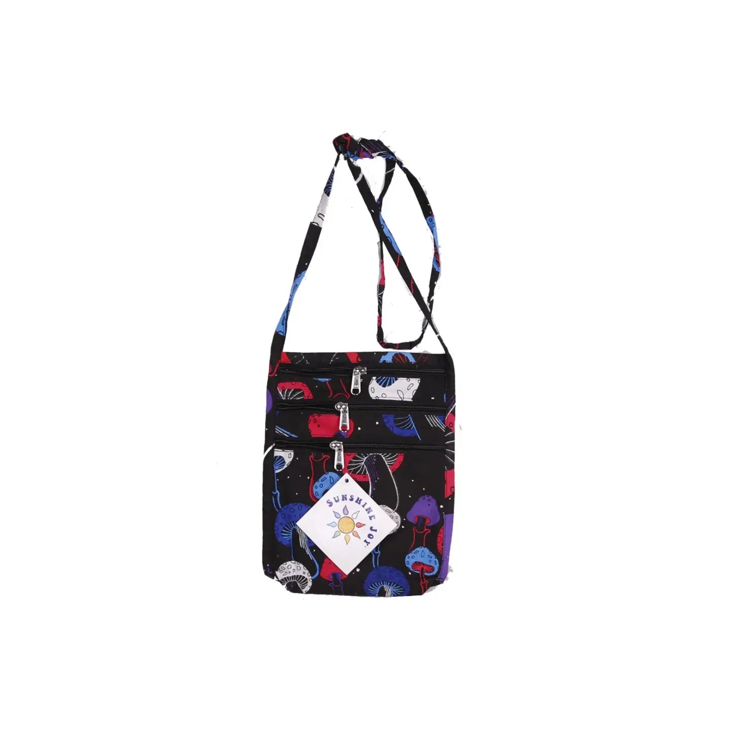 Passport Pouch Purse Bag - Magic Mushrooms
