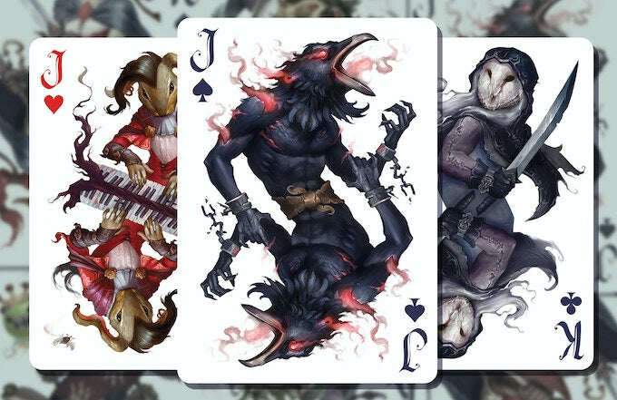 PlayingCardDecks.com-Therian Wood Playing Cards USPCC