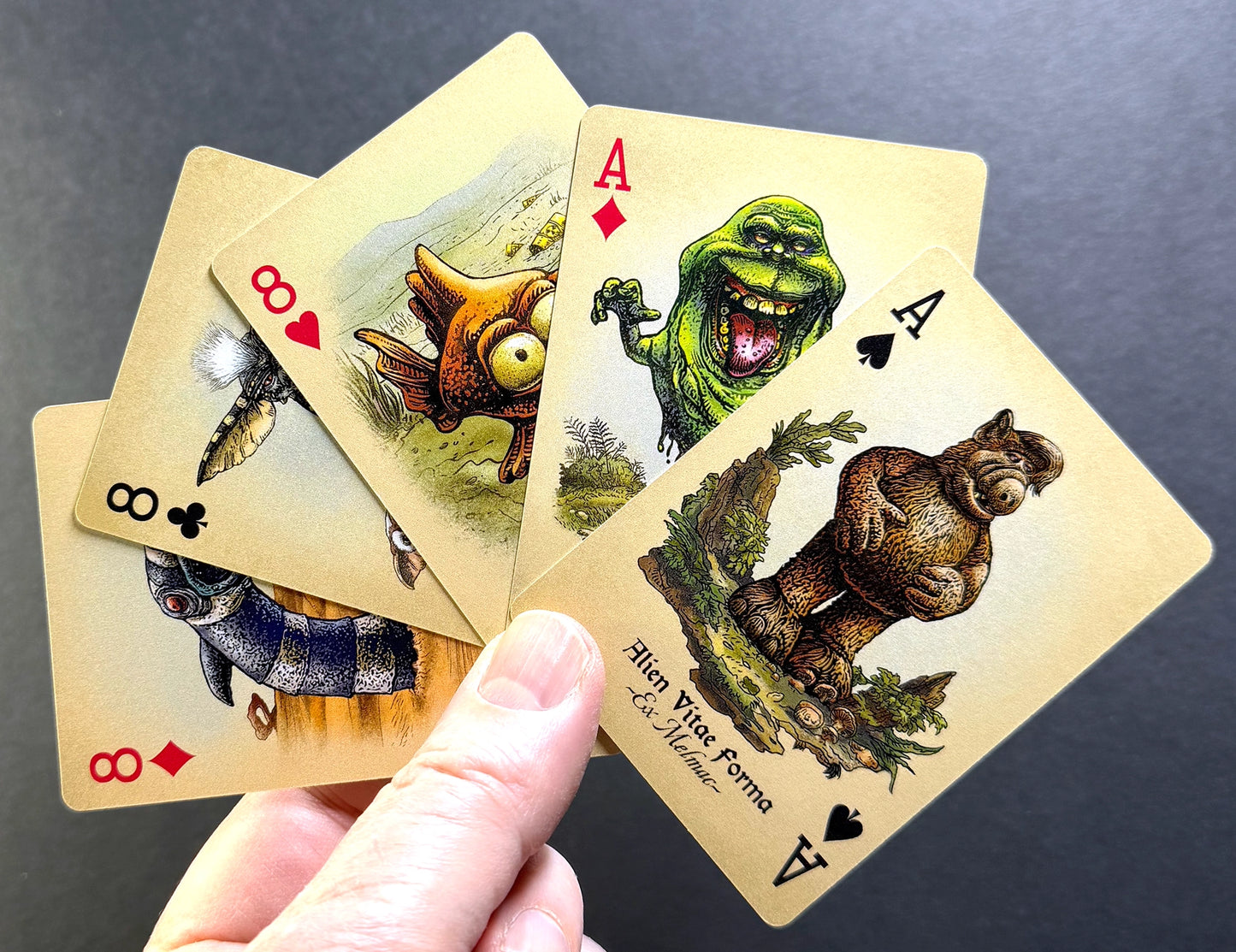 An Unnatural History Playing Cards
