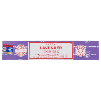 Satya - English Lavender Incense Sticks 15 G.