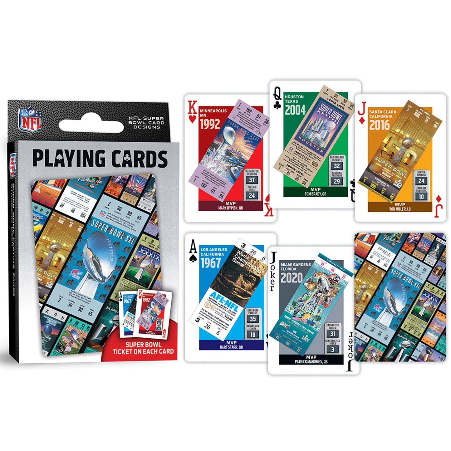 SuperBowl Playing Cards – Relive Each Championship!