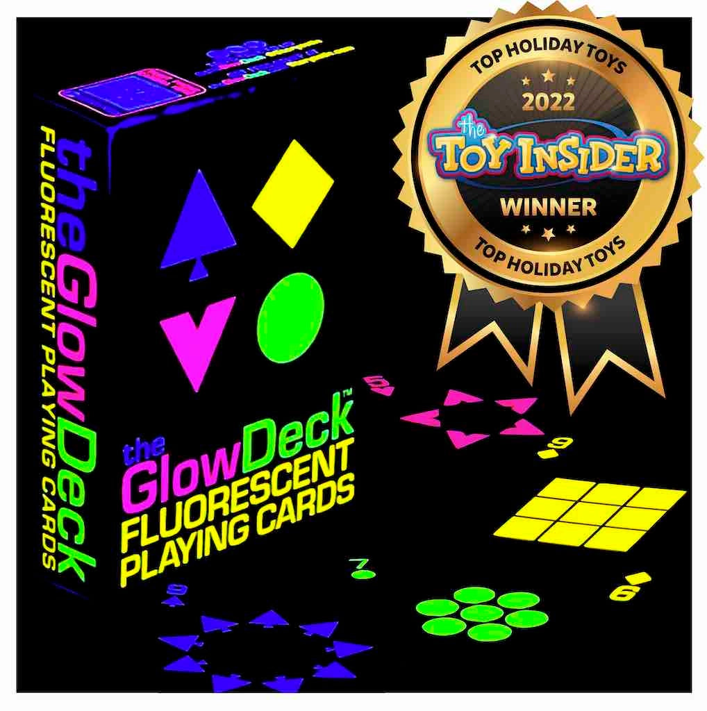 Glow Deck: Fluorescent Playing Cards