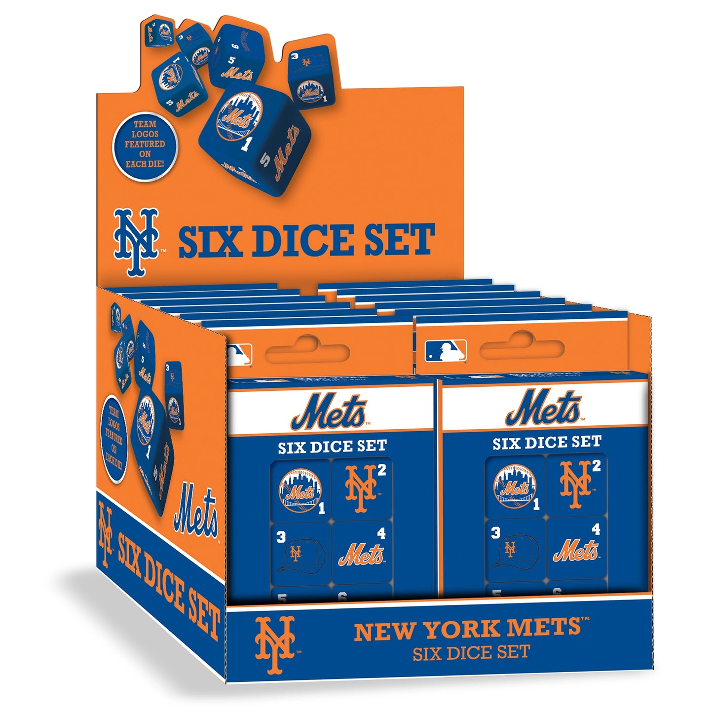 New York Mets Dice Set by Masterpieces
