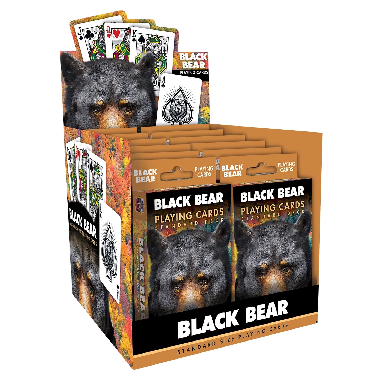 Black Bear Playing Cards by Masterpieces