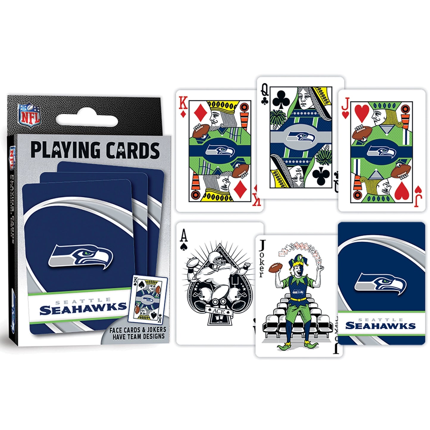 Seattle Seahawks Playing Cards - Go Hawks!