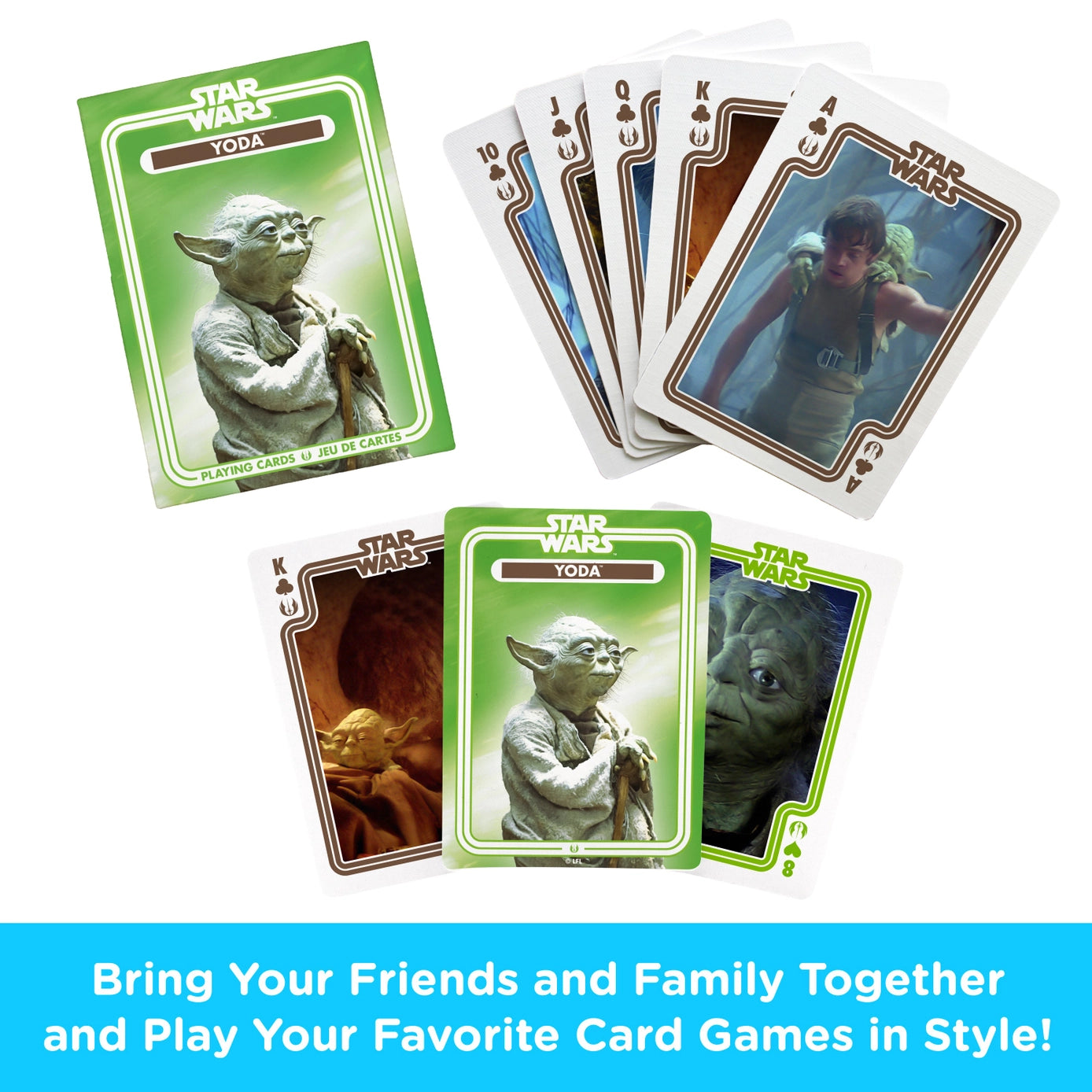 Star Wars Yoda Playing Cards by Aquarius