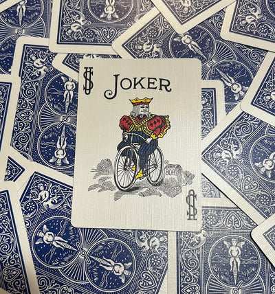 Blue One-Way Forcing Deck - Colored Joker Only