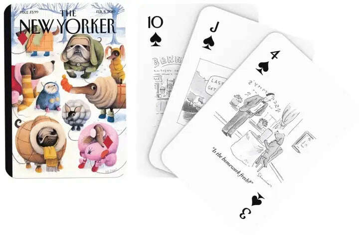 PlayingCardDecks.com-The New Yorker Dog Cartoons Playing Cards NYPC