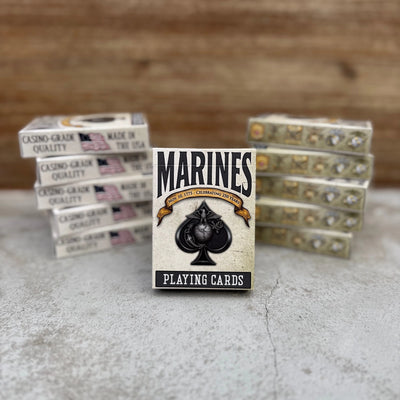 Marines Playing Cards