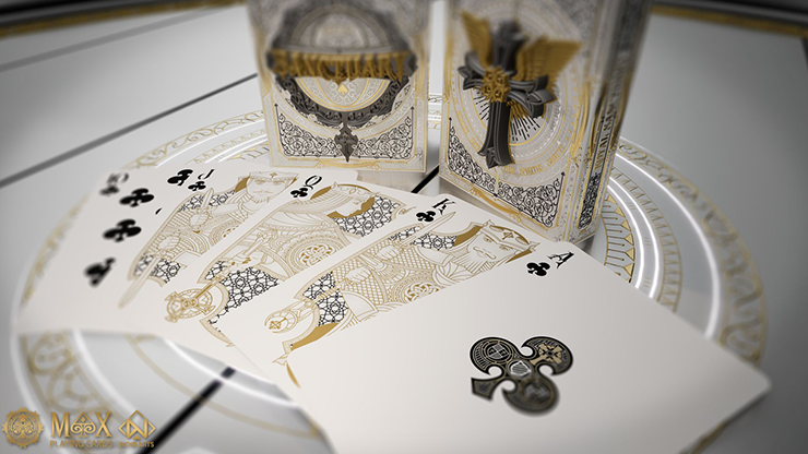 Royal Sanctuary: Heritage Kings Playing Cards